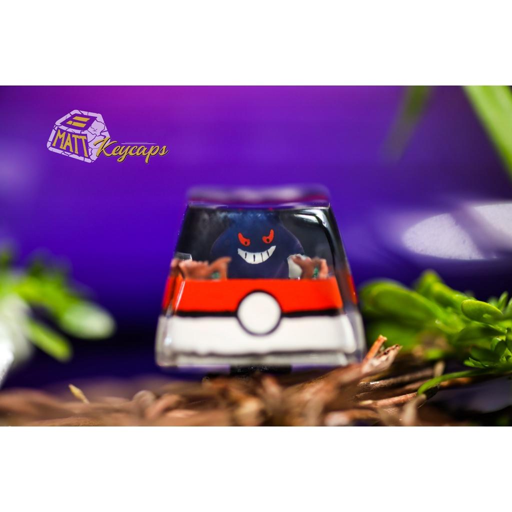 Trang Trí Bàn Phím Cơ Pokemon Gengar