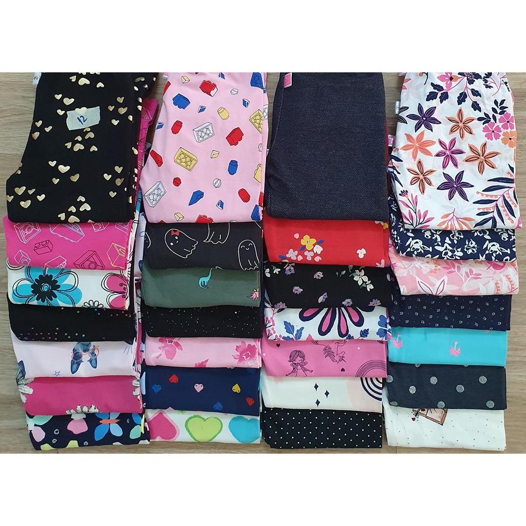Legging dài form đẹp cho Bé gái - Màu tối ngẫu nhiên - 5Y (15 - 17kg)