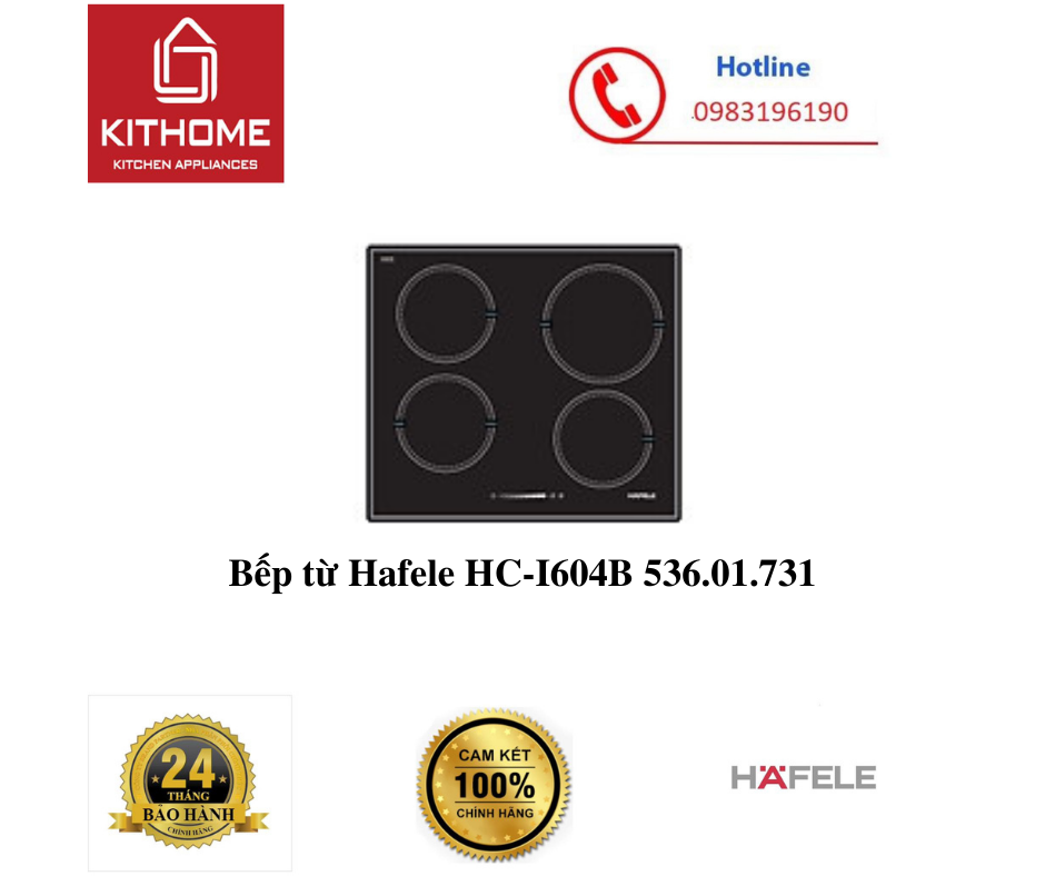 Bếp từ Hafele HC-I604B 536.01.731 - Hàng Chính Hãng