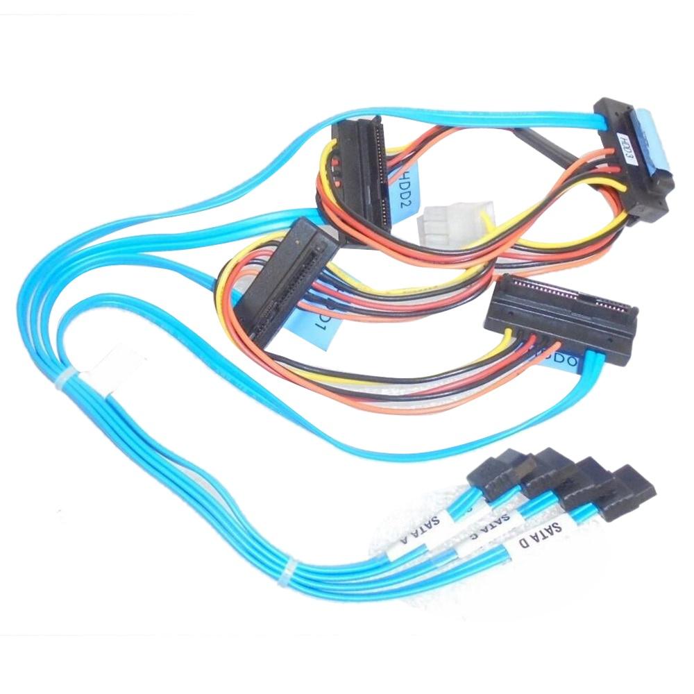 Cáp Chuyển Đổi Ổ Cứng Cho Dell Powerge R410 4x Sata Sang 4x Sas / Sata Hdd P459G