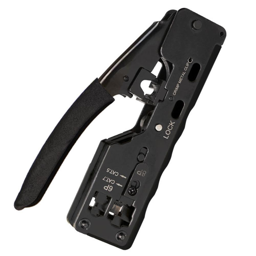 Ethernet Cable Stripper Clamp 6P8P Dual-use Network Tools Cat5/Cat6/Cat7 Crystal Heads Cable Pliers Seven Type of