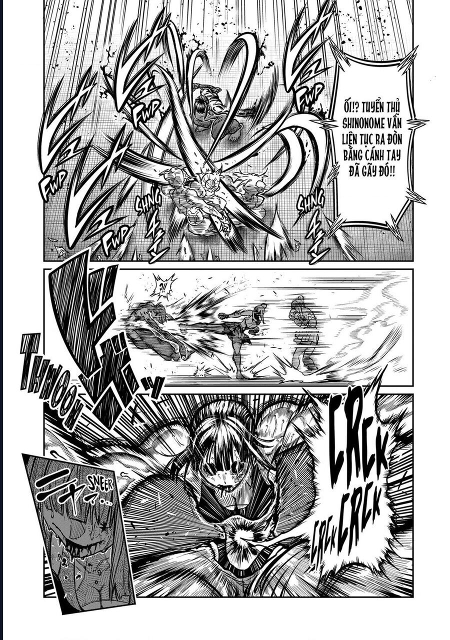 isshou senkin - sàn đấu điên rồ chapter 46 16