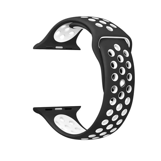Dây đeo thể thao thay thế cho Apple Watch 38mm / 40mm hiệu Kakapi Sport cao cấp (chất liệu silicon cao cấp, thiết kế ôm sát tay, siêu chắc chắn) - Hàng chính hãng