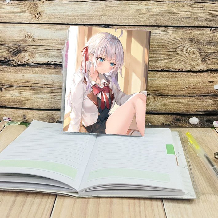 Sổ tay kèm bút Light Novel Arya-San bàn bên thi thoảng lại thả thính tôi bằng tiếng nga/ Sổ viết light novel Arya-san