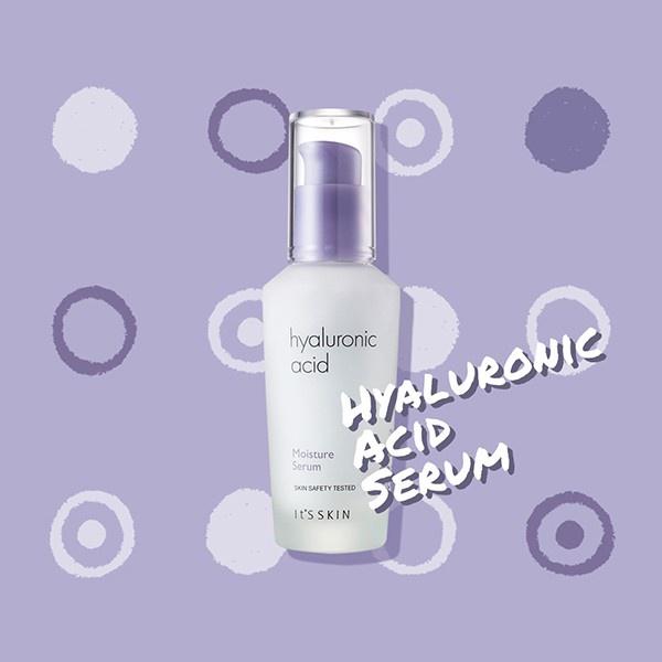 Tinh chất cấp nước dưỡng ẩm sâu cho da It's Skin Hyaluronic Acid Moisture Serum Hàn Quốc 40ml