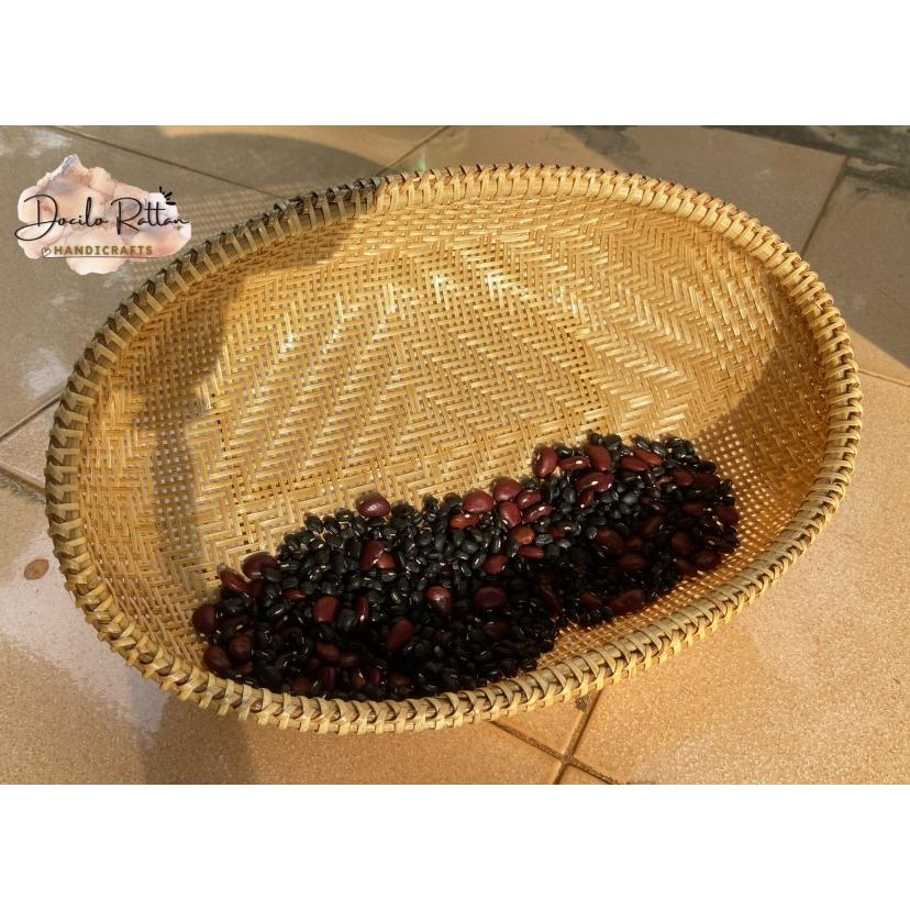 Rổ tre đựng rau, trái cây- hàng chất lượng cao- Rổ tre decor bếp