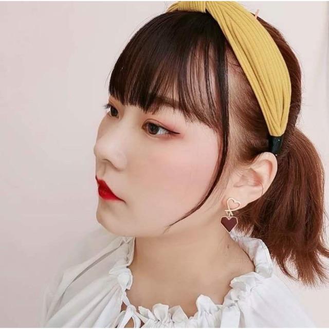 Băng đô dính sẵn tóc mái thưa