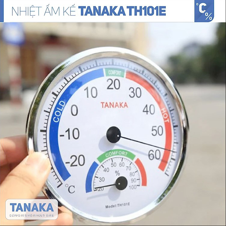 Nhiệt ẩm kế cơ học tanaka TH101E