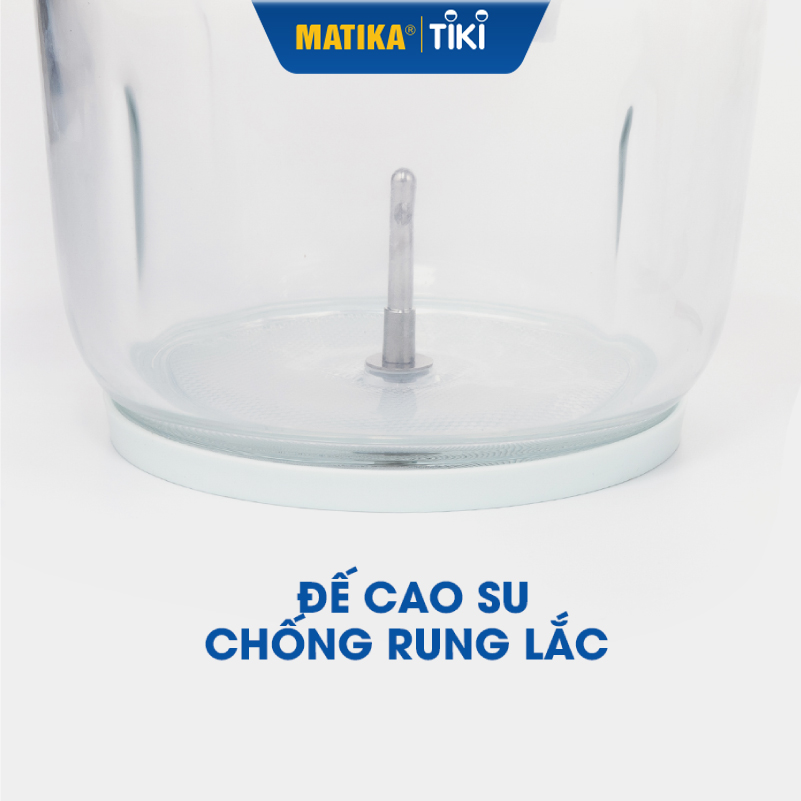 Máy Xay Thịt MATIKA 2L Cối Thủy Tinh MTK-3220, Hàng Chính Hãng