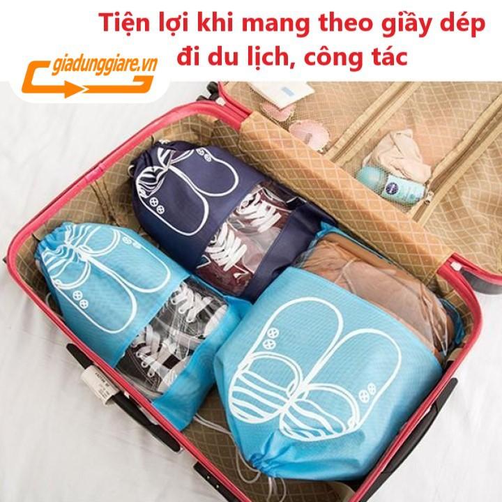 Túi đựng giày dép đựng giầy, đựng guốc chống nước, chống bụi, đựng đồ đi du lịch công tác tiện ích