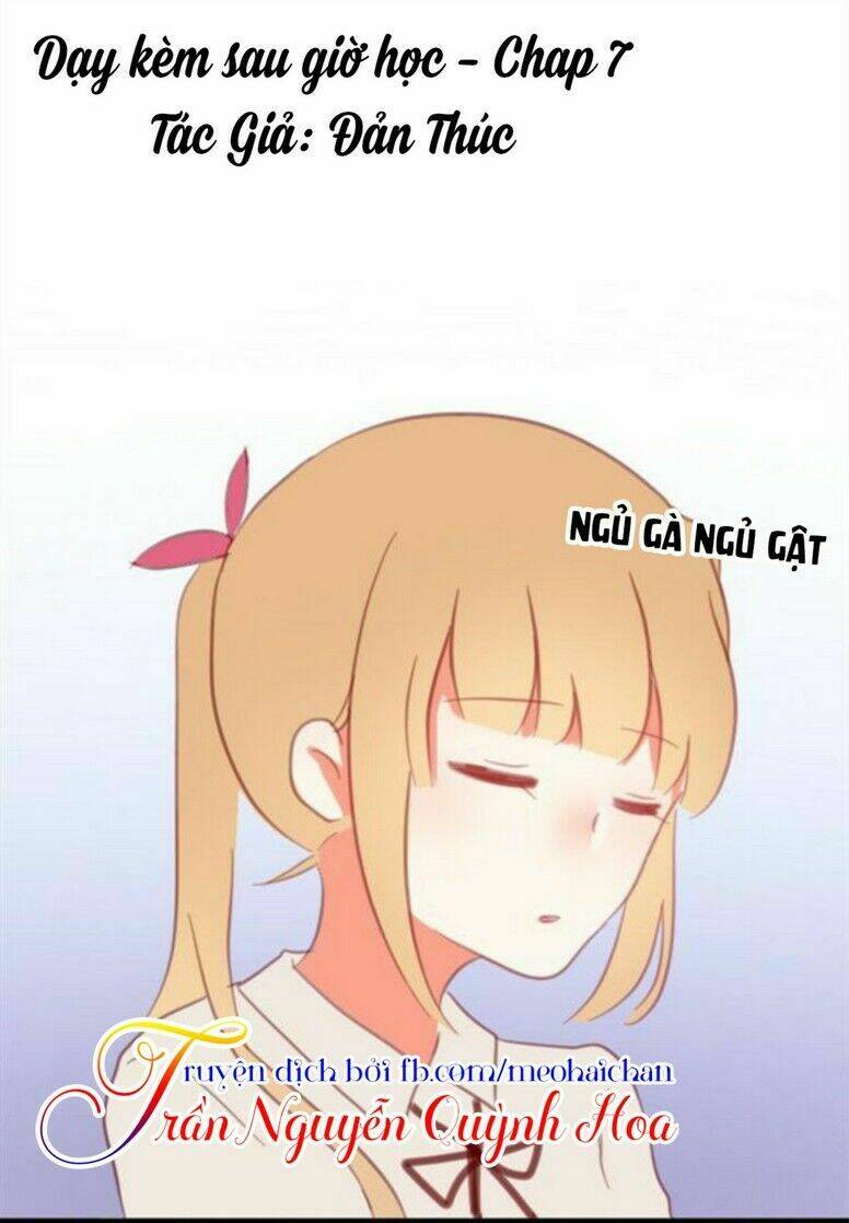 dạy kèm sau giờ học chapter 7 1