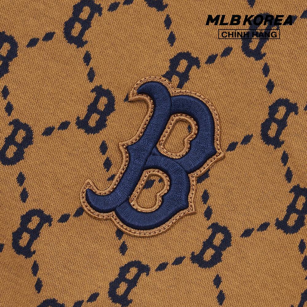 MLB - Áo sweatshirt tay dài phom suông Monogram 3AMTM0724