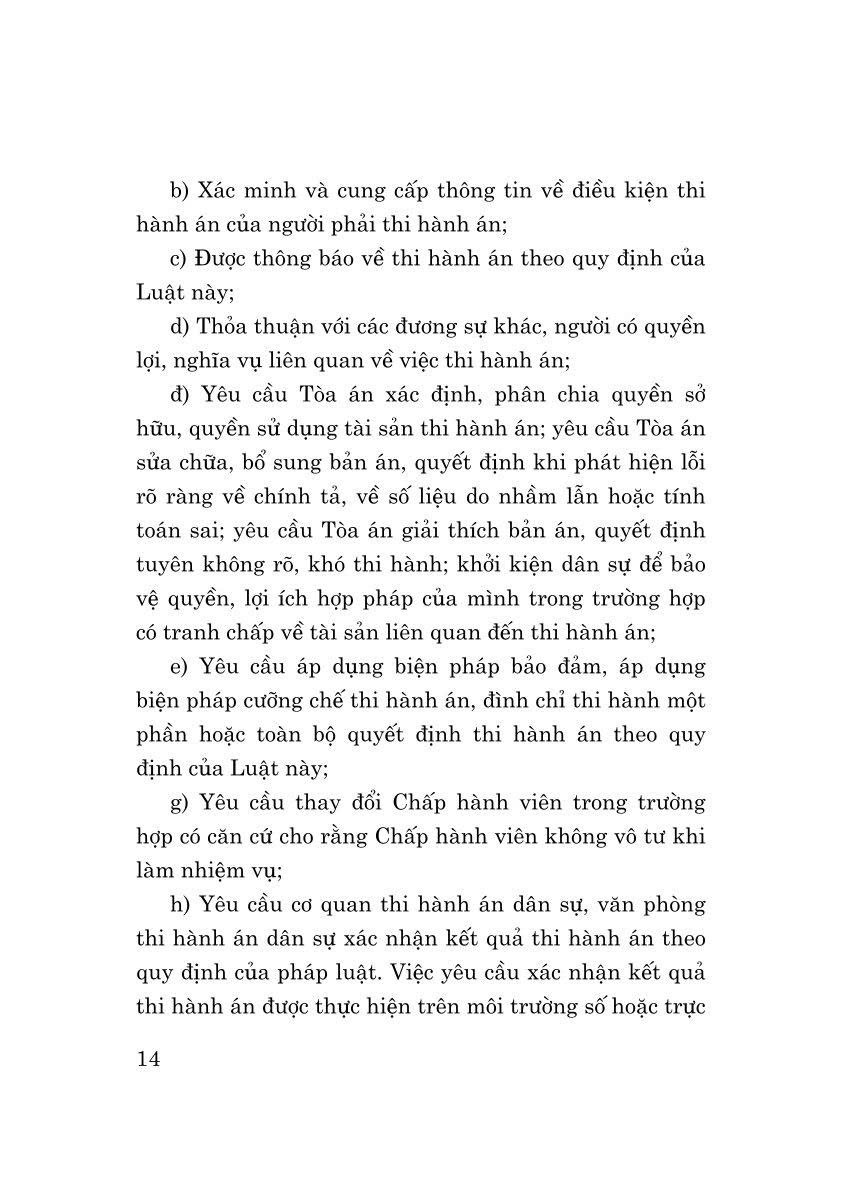 Luật Thi hành án dân sự năm 2025