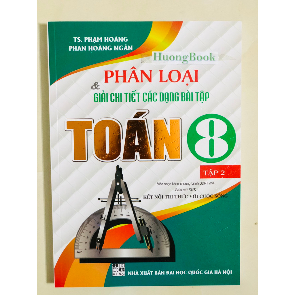 Sách - Combo Phân Loại và Giải Chi Tiết Các Dạng Bài Tập Toán 8 - Tập 1 + 2