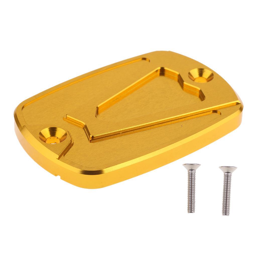 Gold Motorcycle CNC Front Brake Fluid Reservoir Cover Cap for Yamaha TMAX 500 530