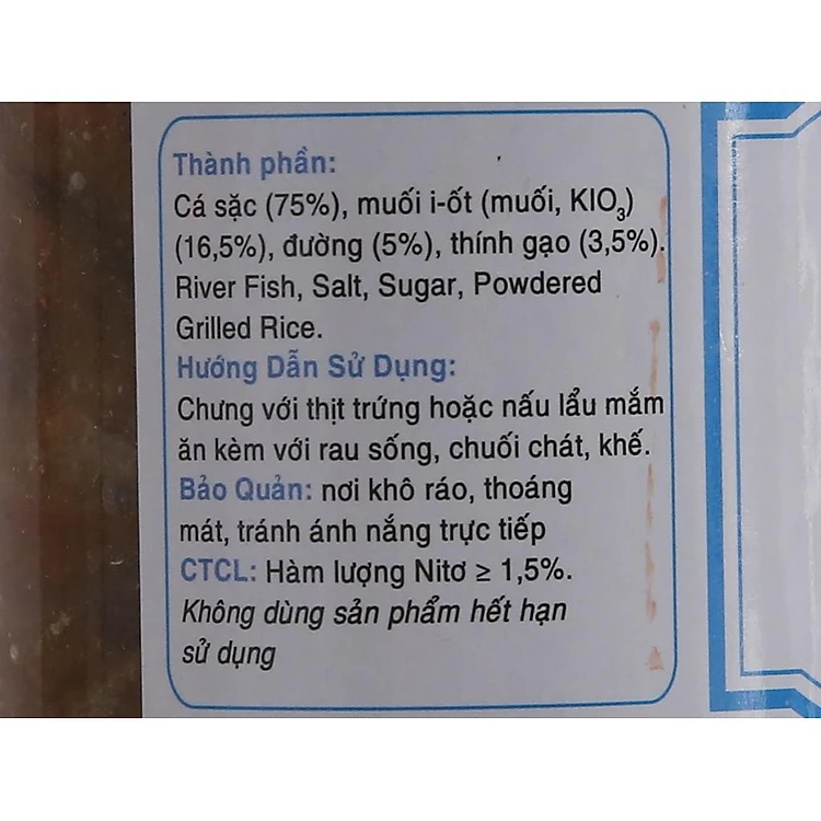 Combo Nấu Lẩu Mắm 1 Hũ Mắm Cá Linh 400g + 1 Hũ Mắm Cá Sặc 400g Sông Hương Foods