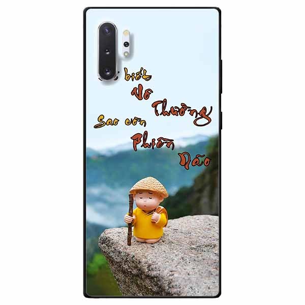 Ốp lưng dành cho Samsung Note 10 Plus mẫu Vô Thường Phiền Não