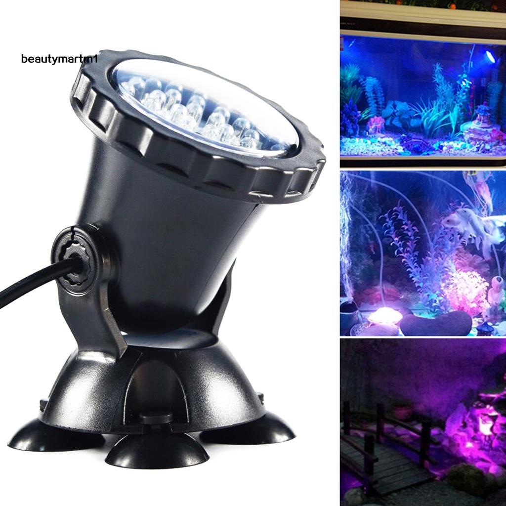 Đèn LED RGB Beautymartm1 Điều Khiển Từ Xa Nhiều Màu Sắc Chống Thấm Nước Trang Trí Bể Cá