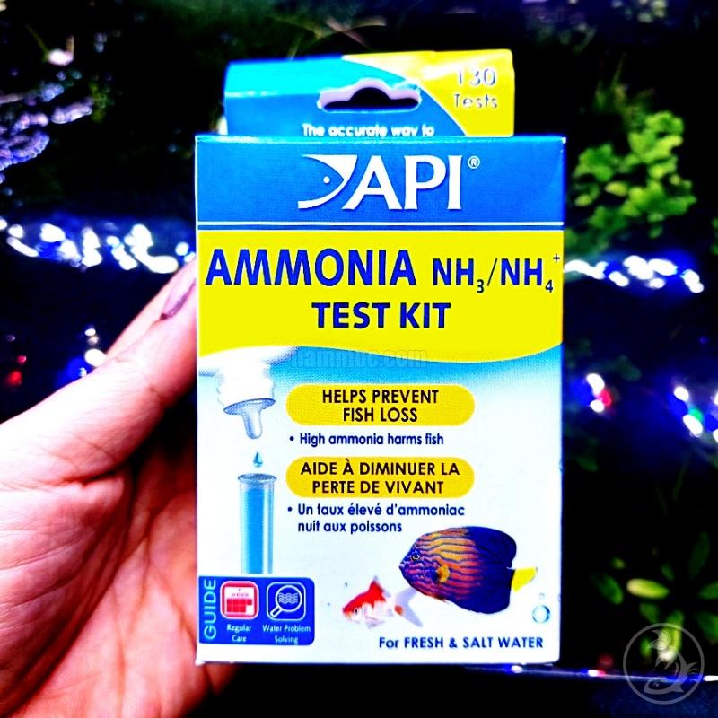 API - AMMONIA NH3 / NH4 Test Kit | Bộ Test Nhanh NH3/NH4 Cho Bể Cá Thuỷ Sinh