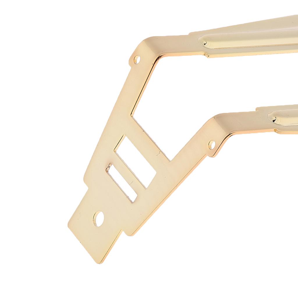 Vàng 6 Dây Đàn Guitar Đuôi Cầu cho Nhạc Jazz Archtop Đàn Guitar Nhạc Phần