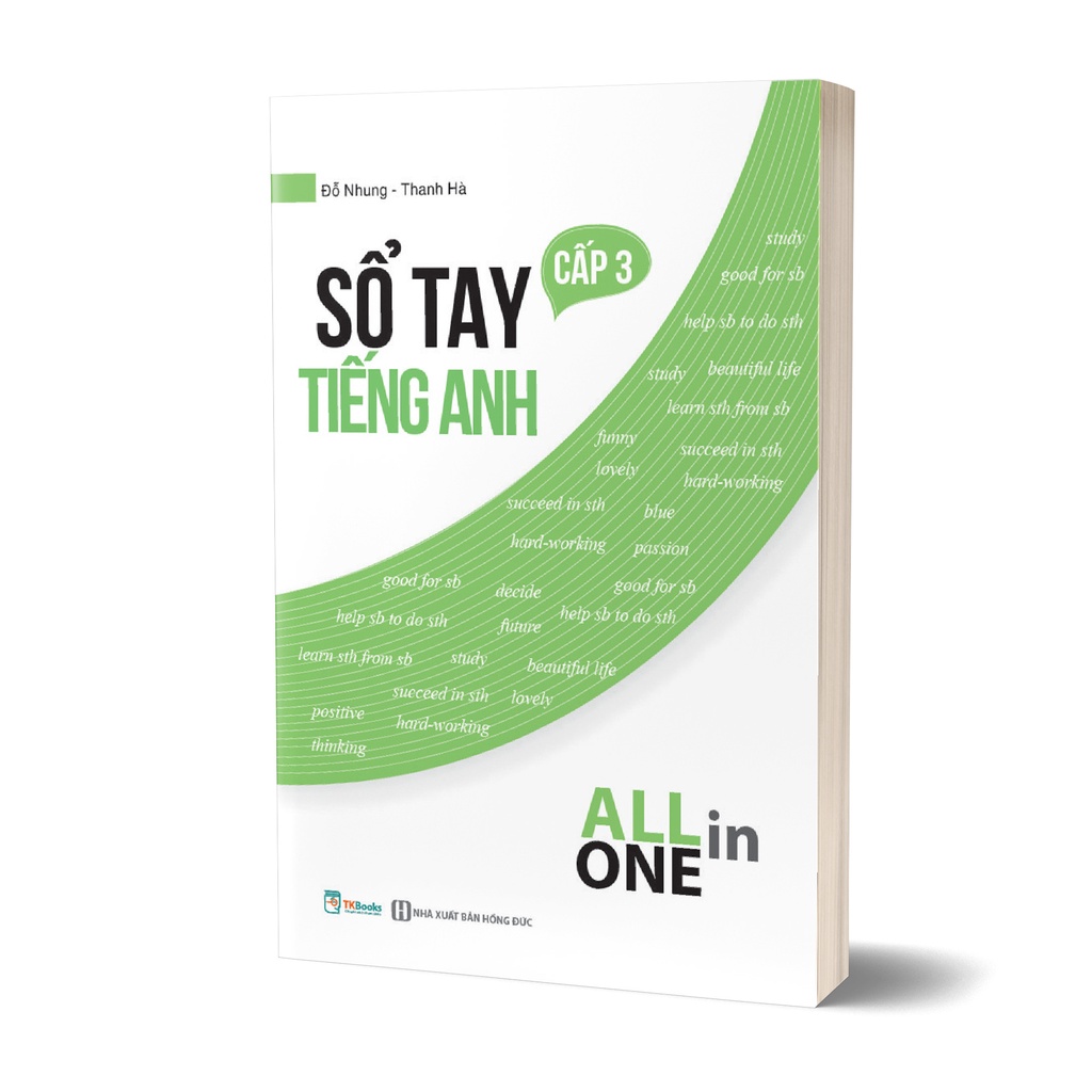 Sách - Combo sổ tay kiến thức all in one Môn Toán Văn Anh