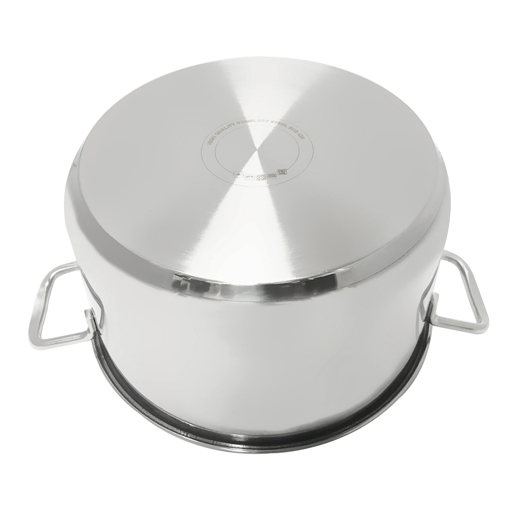 Bộ 3 nồi inox 3 đáy nắp kính Duxton DG06-3DK 16-20-24cm