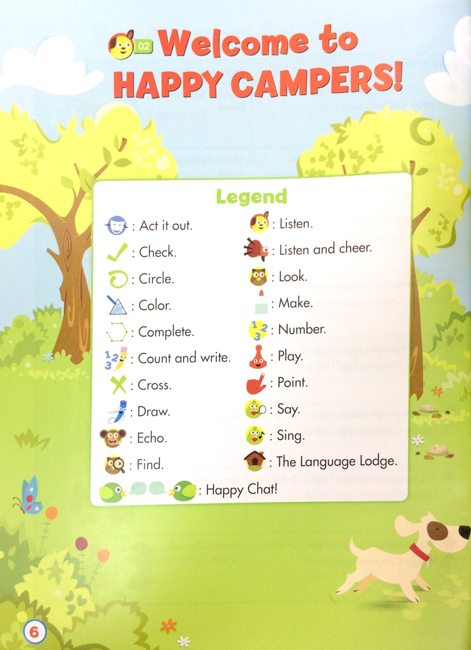 Happy Campers Starter Level Student's Book/Language Lodge