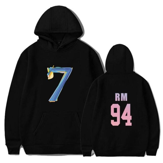 Áo Hoodie BTS Map 7 các thành viên