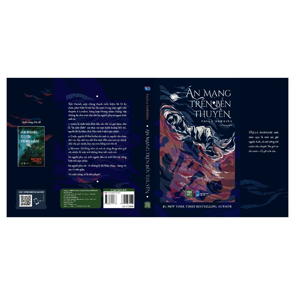 Sách - ÁN MẠNG TRÊN BẾN THUYỀN (Paula Hawkins)
