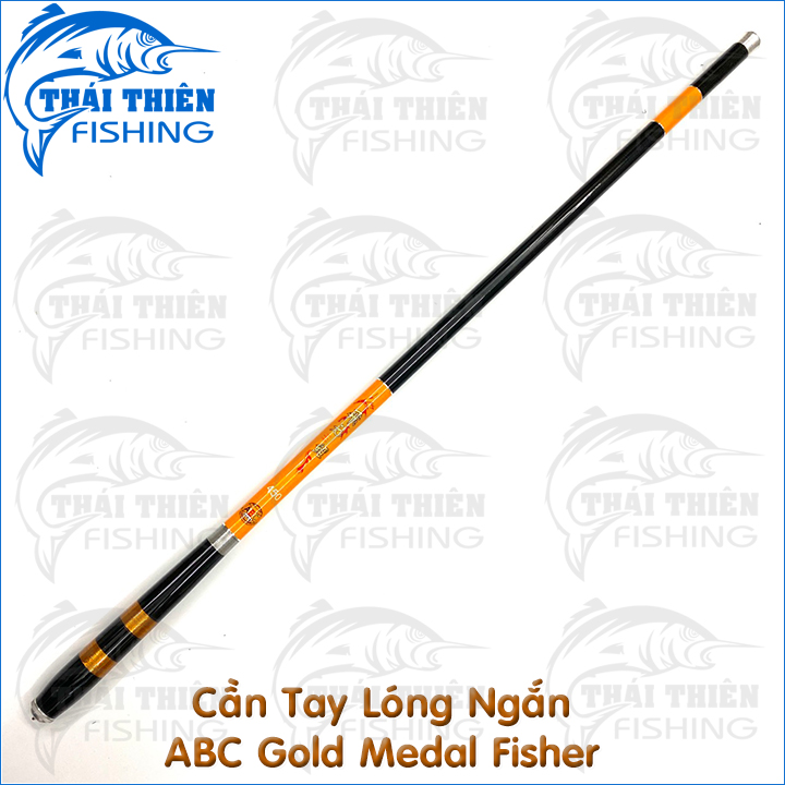 Cần Câu Tay Lóng Ngắn Carbon Caro ABC Gold Medal Fisher