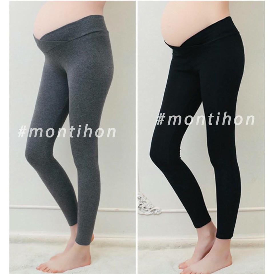 Quần legging thun cạp chéo công sở cho bà bầu(thun mềm và đẹp) - Tổng kho đồ bầu