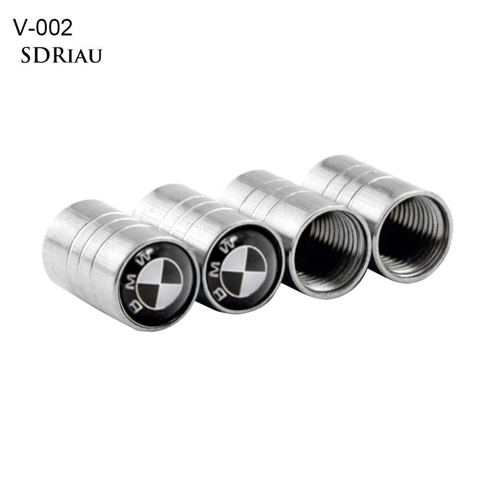 4 nắp Van khí bằng đồng cho lốp xe hơi Volkswagen VW BMW Benz