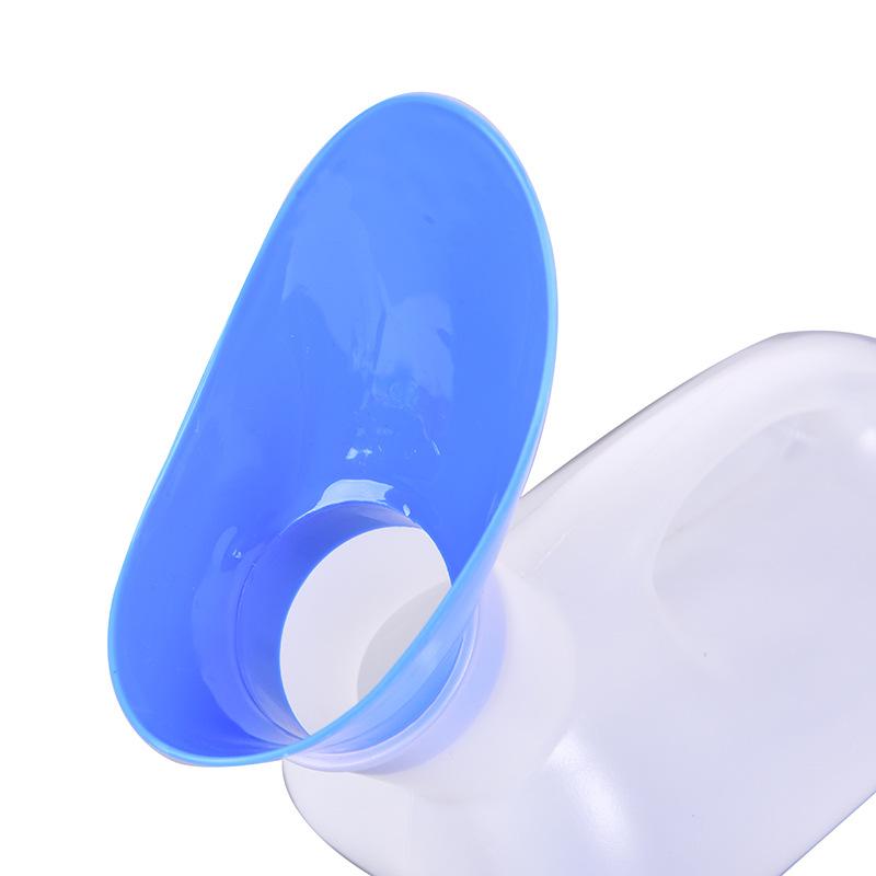 2PCS Unisex Urinoir cho xe hơi, Toliet Urinal cho nam và nữ, chai Bedpans Pee, với nắp và phễu, hộp nhựa cho xe hơi, ông già, trẻ em cho khu cắm trại ngoài trời