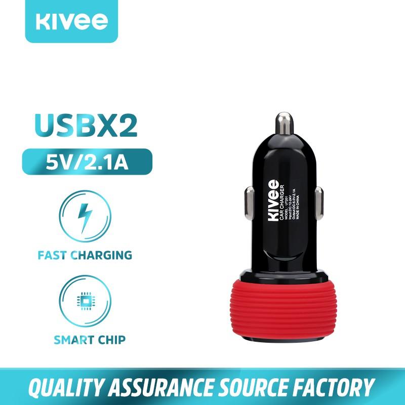 BASIKE Tẩu sạc nhanh 2.1A với hai cổng USB, phù hợp với mọi loại ô tô-Hàng chính hãng