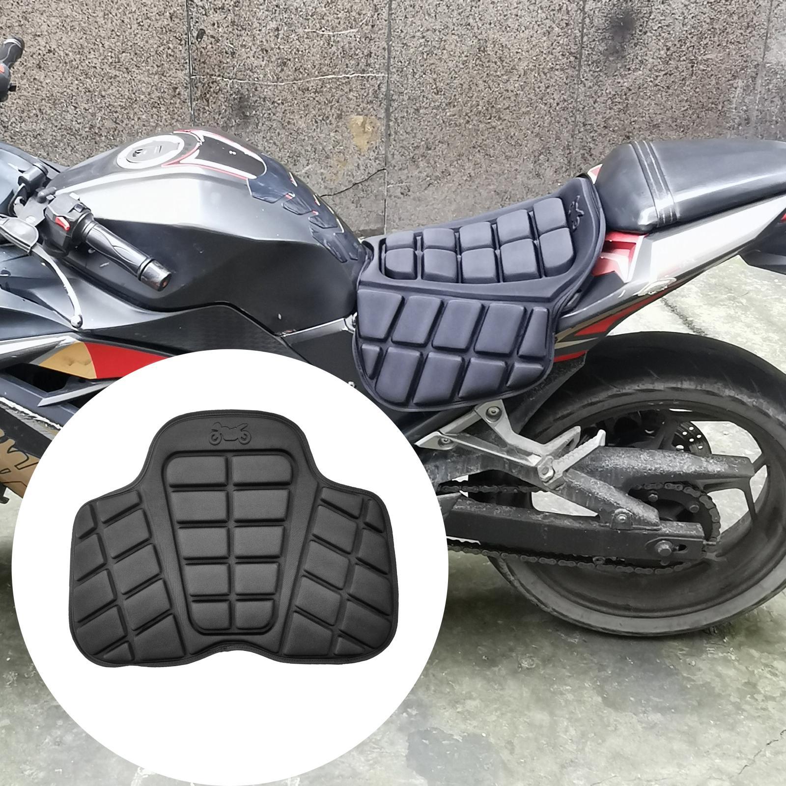 Motorcycle Seat Cushion Ride Cooling Down Seat Pad Protector Anti-skid