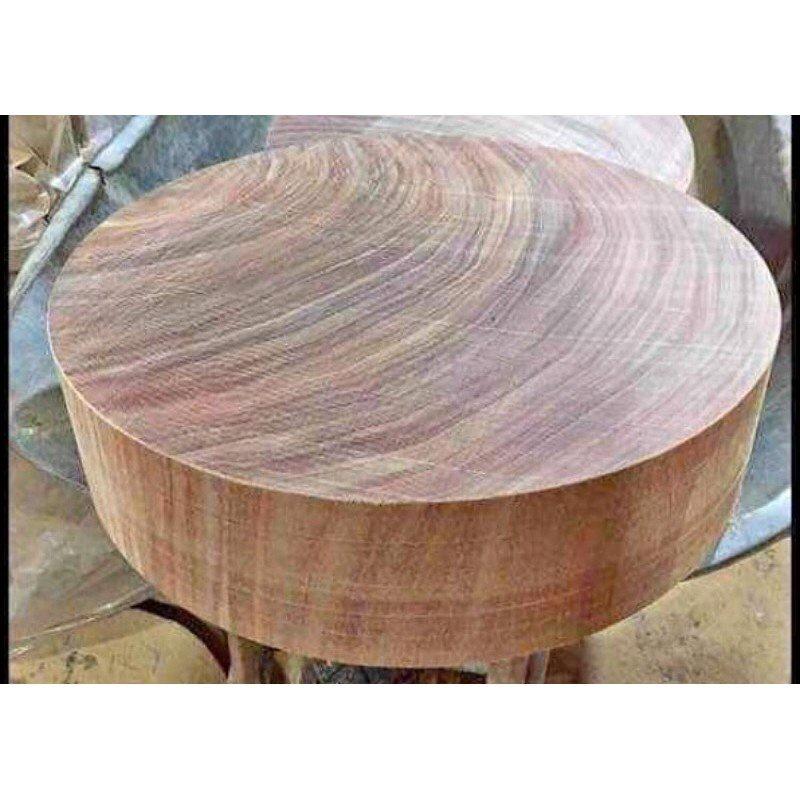 Thớt tròn gỗ nghiến không tâm 29 x 4cm