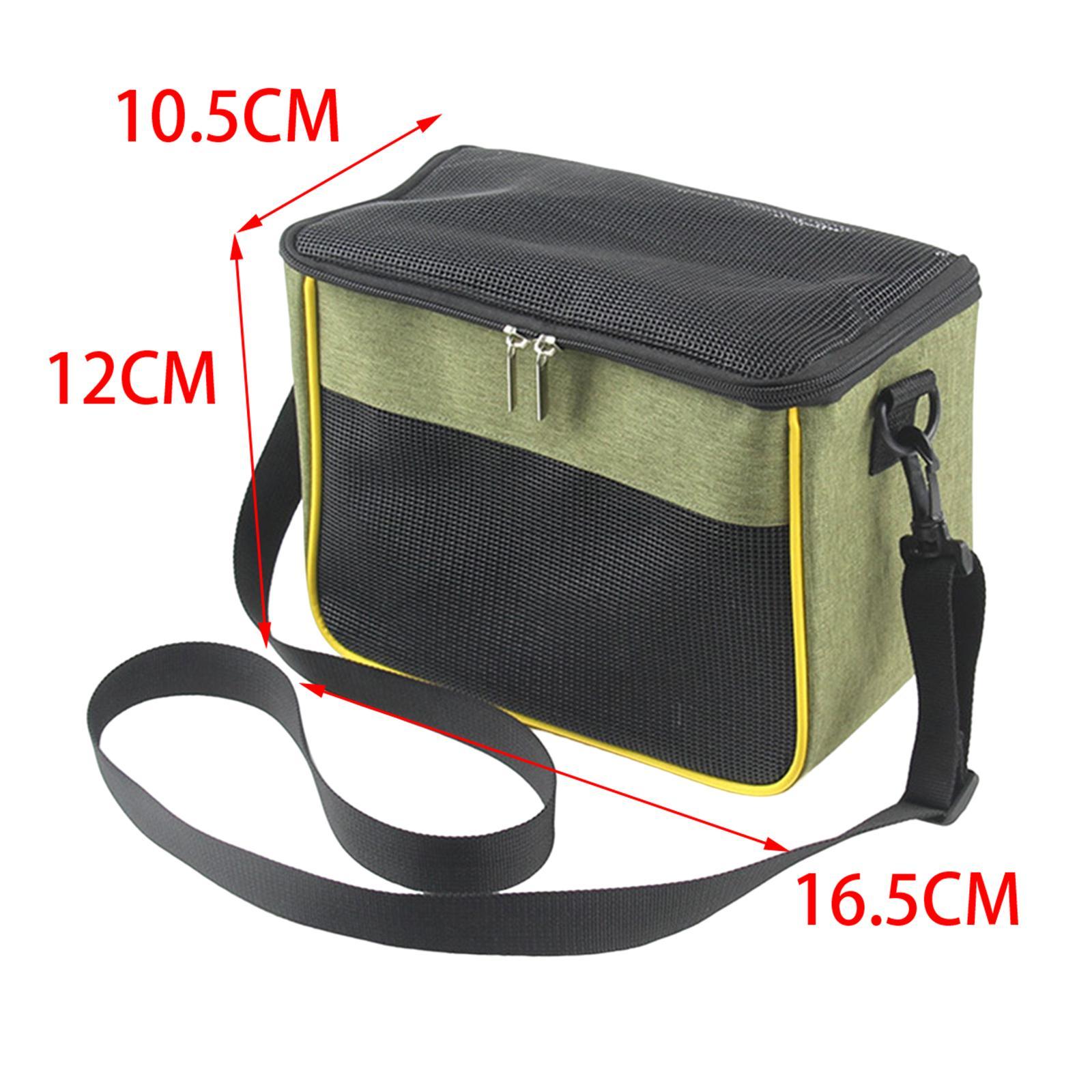 Portable Hamster Carrier Pouch Shoulder Bag with Removable Mat Guinea Travel Bag for Kitten