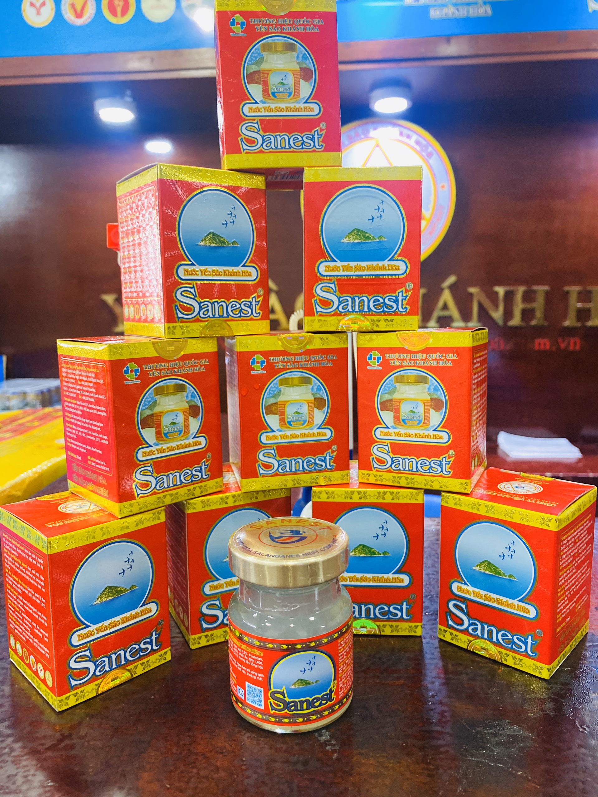 NƯỚC YẾN SÀO KHÁNH HÒA SANEST LỌ 70ML