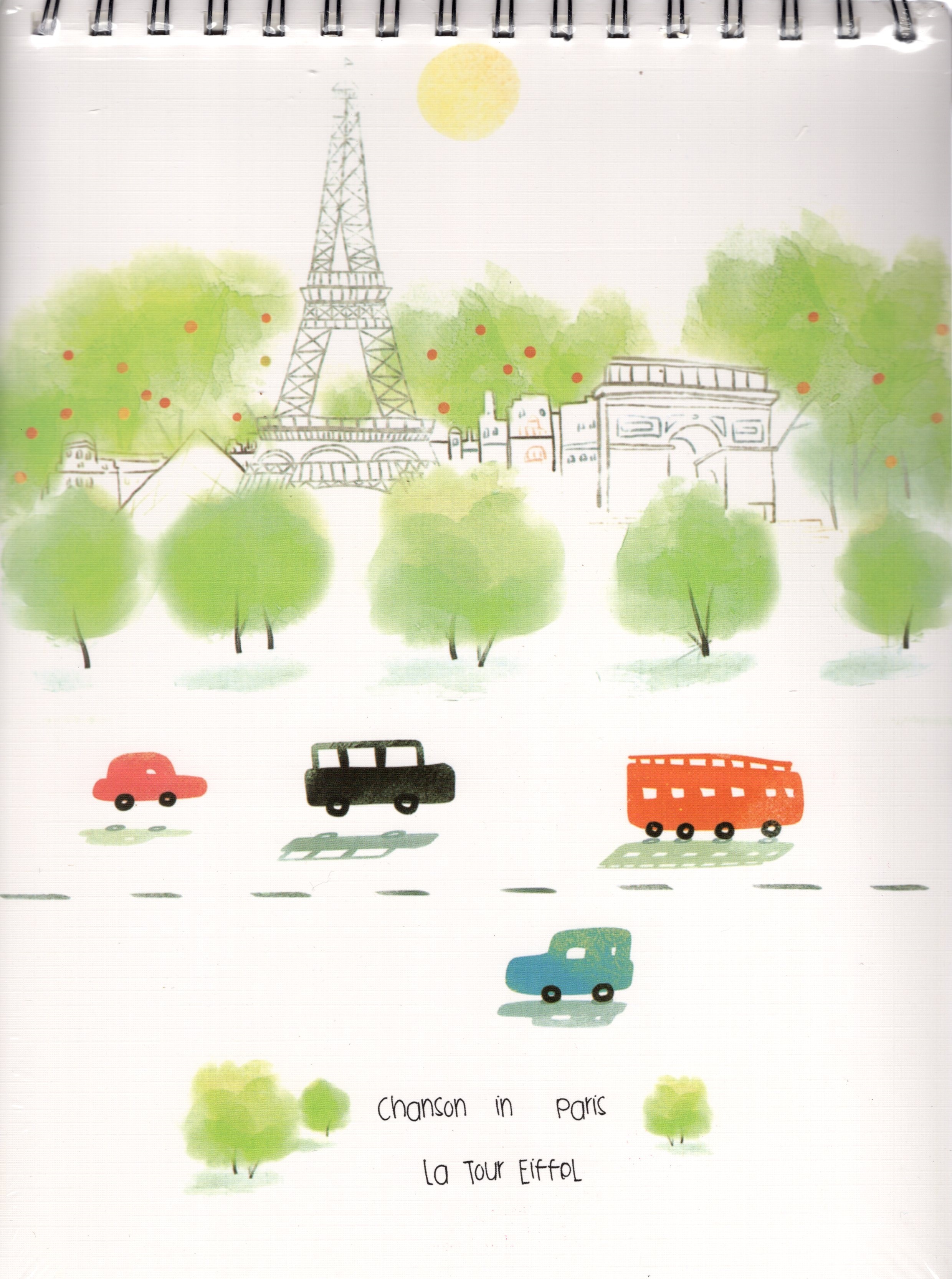 Sổ Ký Hoạ Gáy Lò Xo Cao Cấp A4 Sketchbook - Mẫu số 5