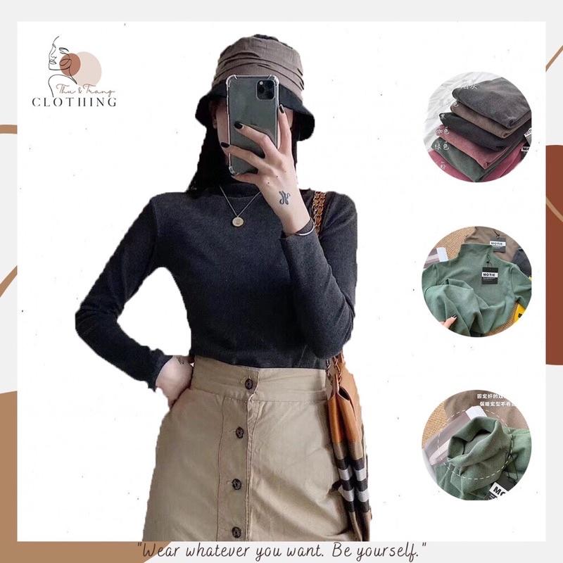 Áo Giữ Nhiệt Cổ Lọ Nữ Cao Cấp