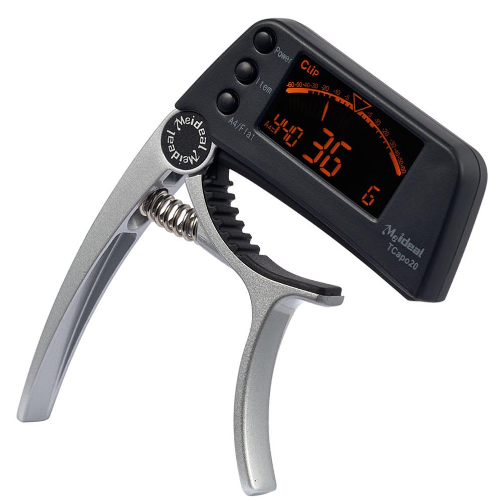 Acoustic Guitar Capo Quick Change Key Guitar Capo Tuner for Electric Guitar Parts Bass Ukulele