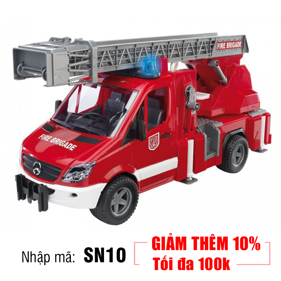 Đồ Chơi BRUDER Dạng Mô Hình Theo Tỷ Lệ Thu Nhỏ 1:16 Xe Cứu Hỏa Có T BRU02532