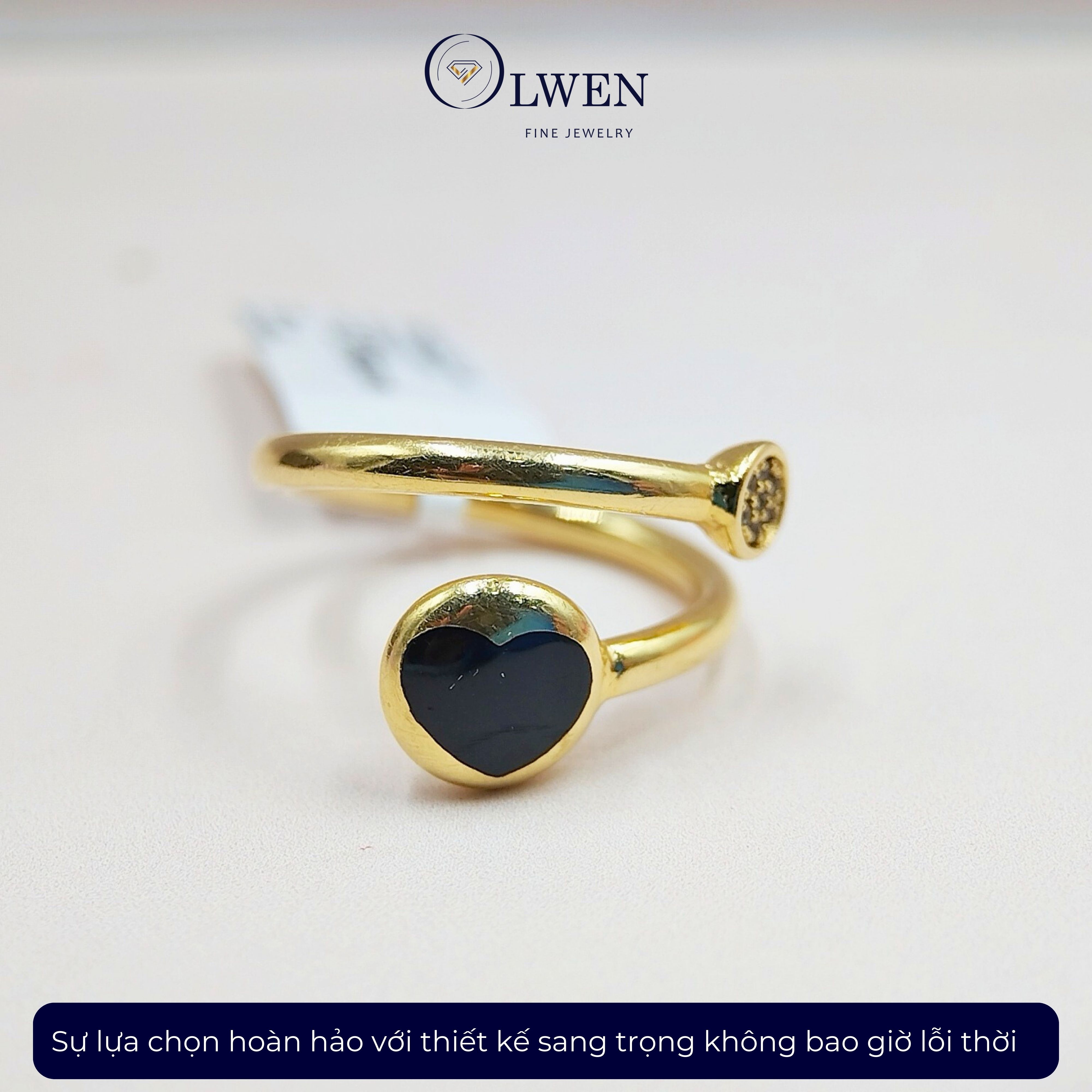 Nhẫn HongKong 18K HK Olwen HA-R000068