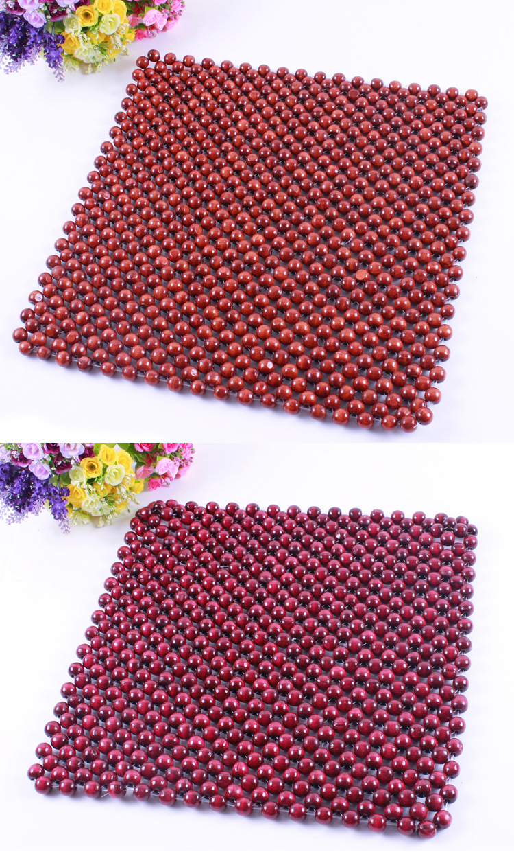 Tấm đệm lót hạt gỗ 12mm massage