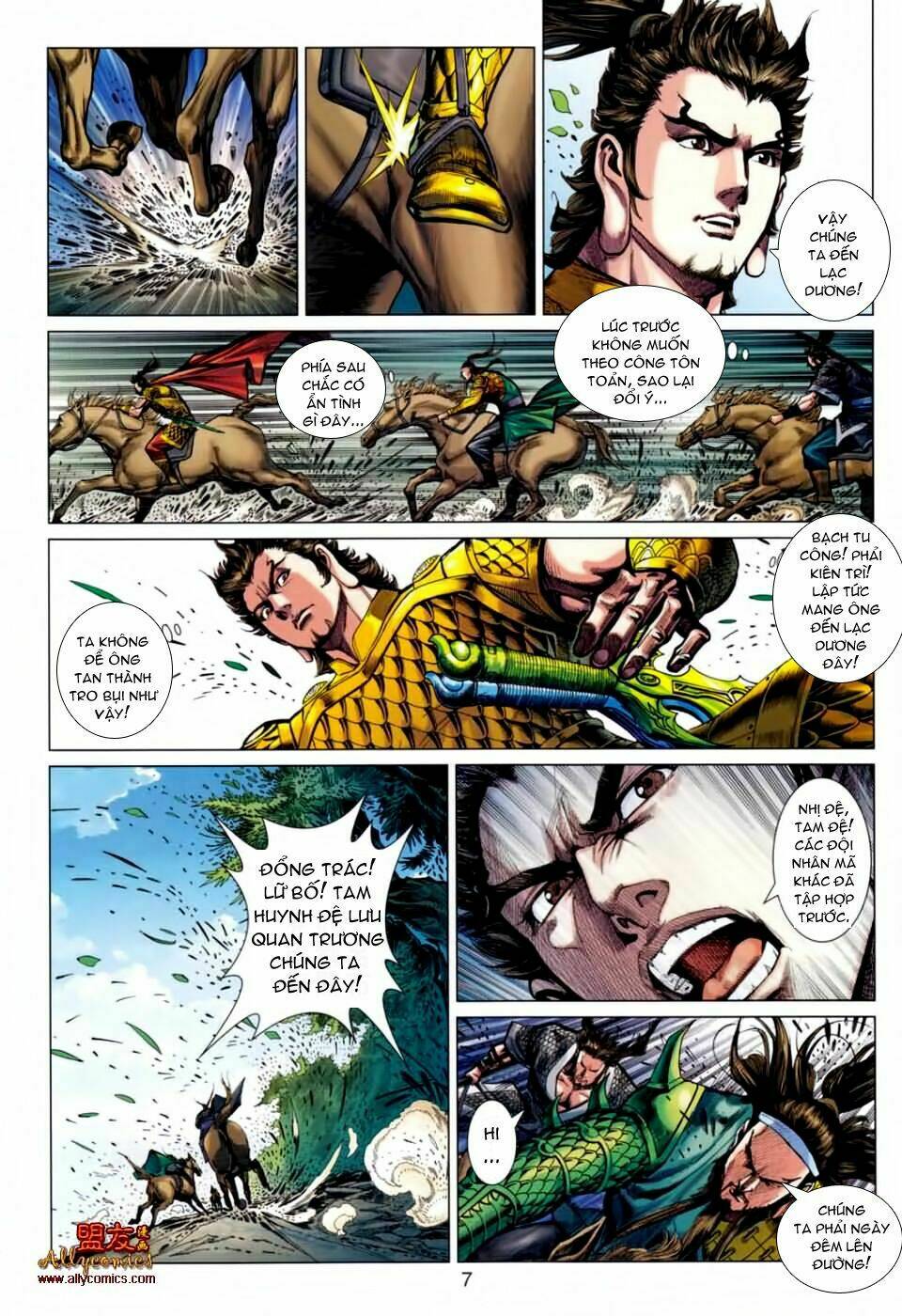 thiên tử truyền kỳ 7 - tam quốc kiêu hoàng chapter 21 6