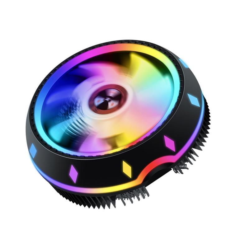 Quạt tản nhiệt máy tính để bàn giá rẻ nhất quạt tản nhiệt cpu quạt làm mát sao quạt cpu 1155AMD đa nền tảng