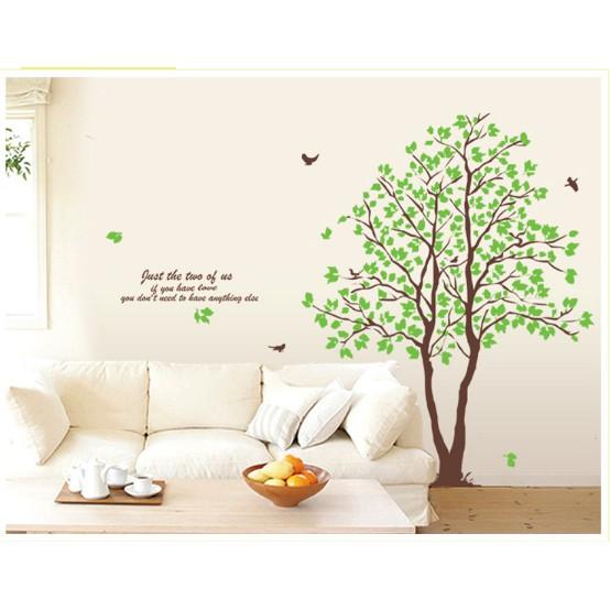 Decal trang trí Cây lớn làm được nhiều kiểu
