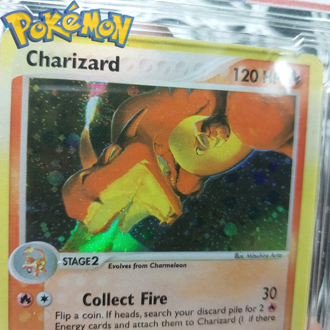Thẻ Pokemon nitendo 2003 Charizard 100 97 khủng long lửa tiến hóa cấp 3 1459 d7 1