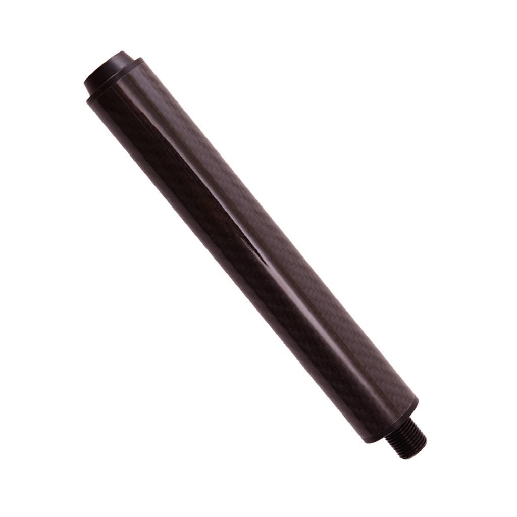 Professional Aluminum Pool Cue Extension Extender for  Billiards Black