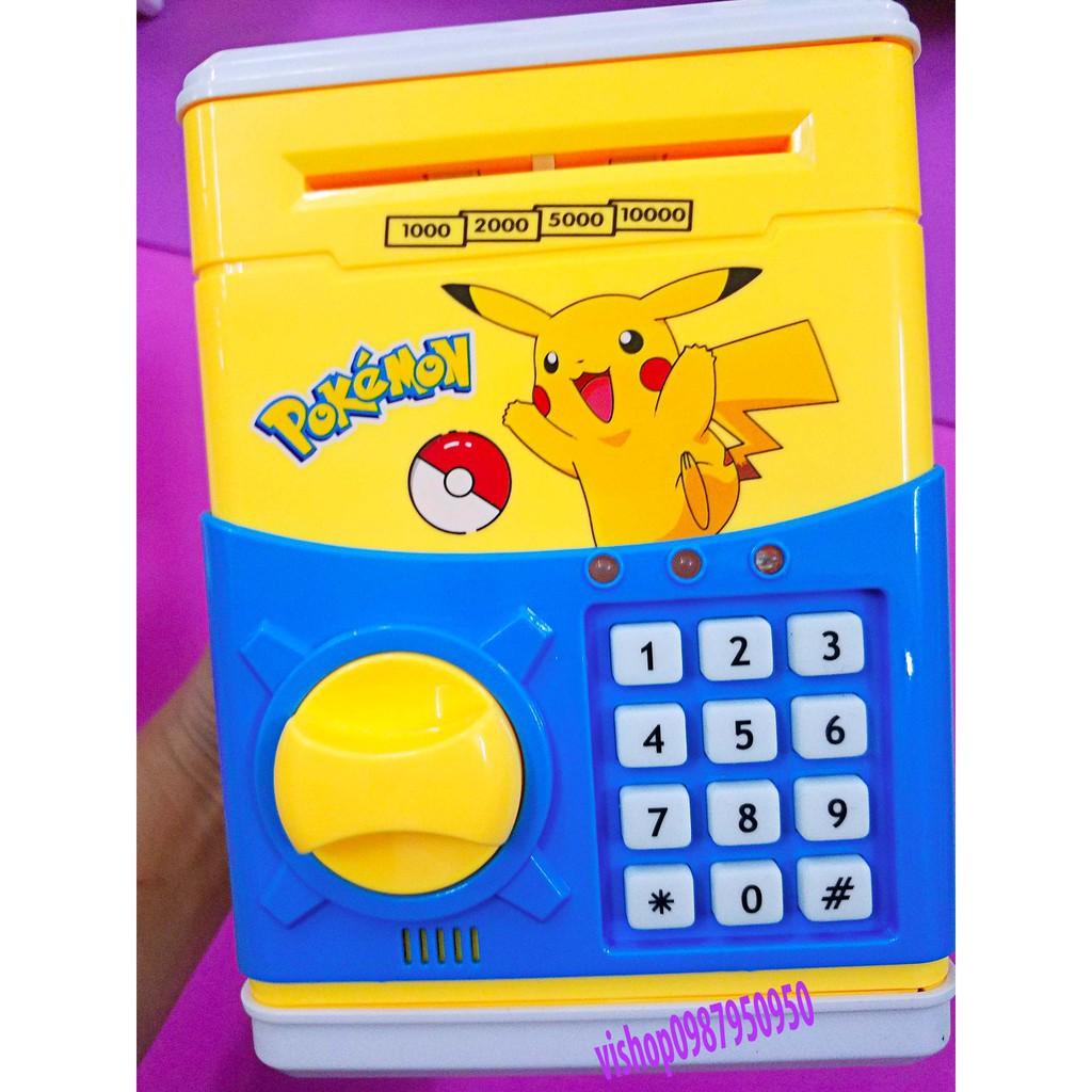 vmKÉT MINI ĐỰNG TIỀN HÌNH PIKACHU